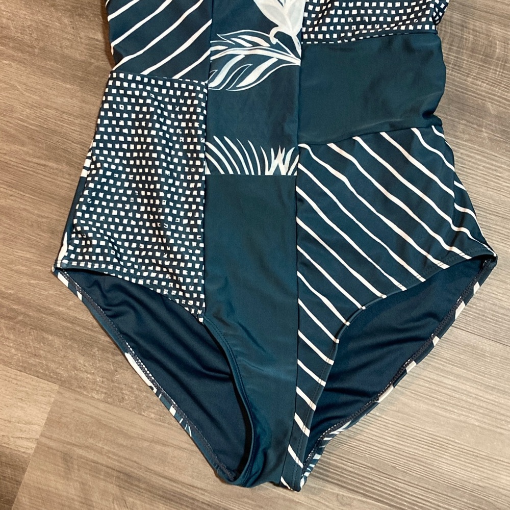 Nani Solstice Patchwork Colorblock One Piece Swim… - image 7